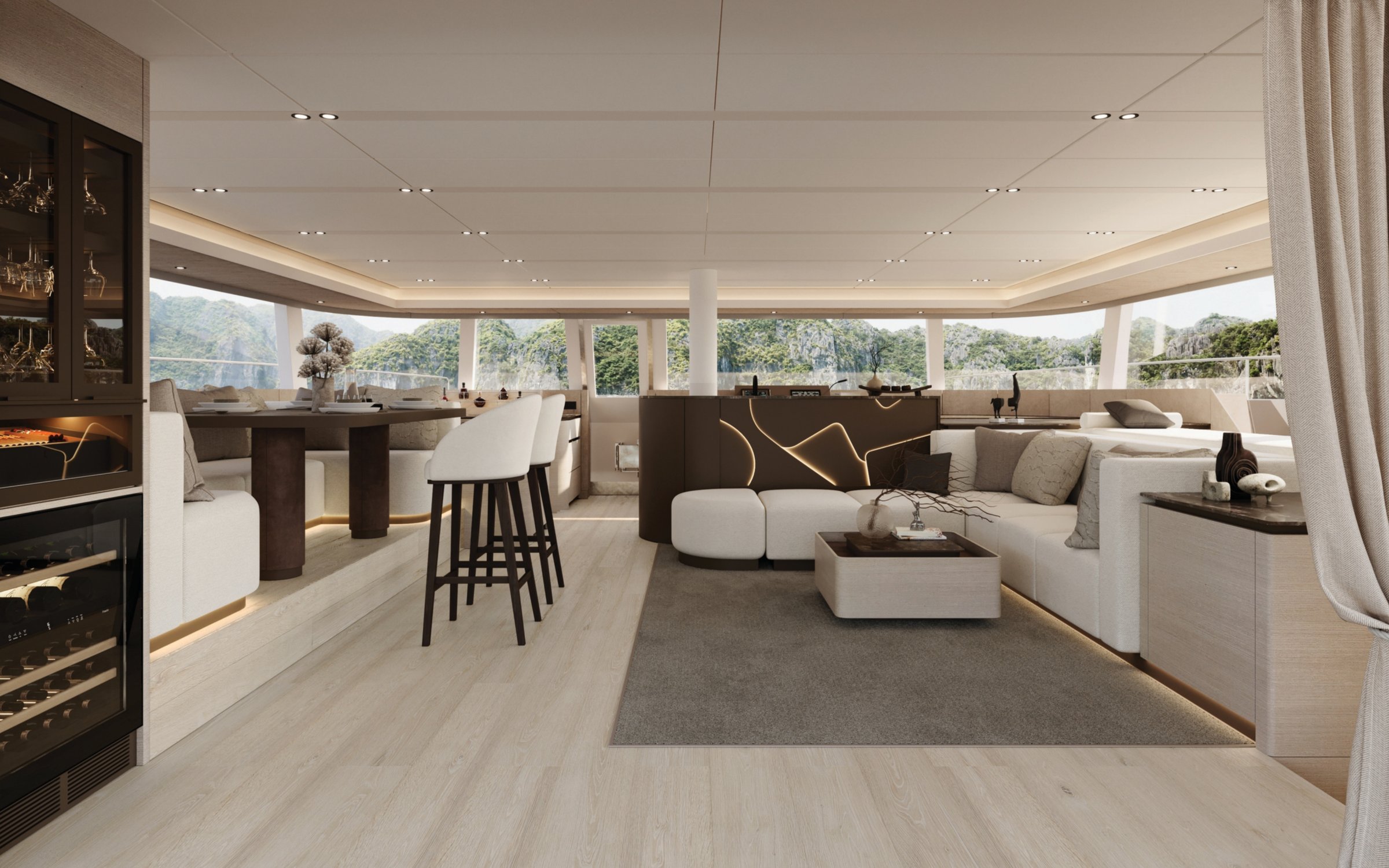 Enlarge : Main saloon · Rendering
