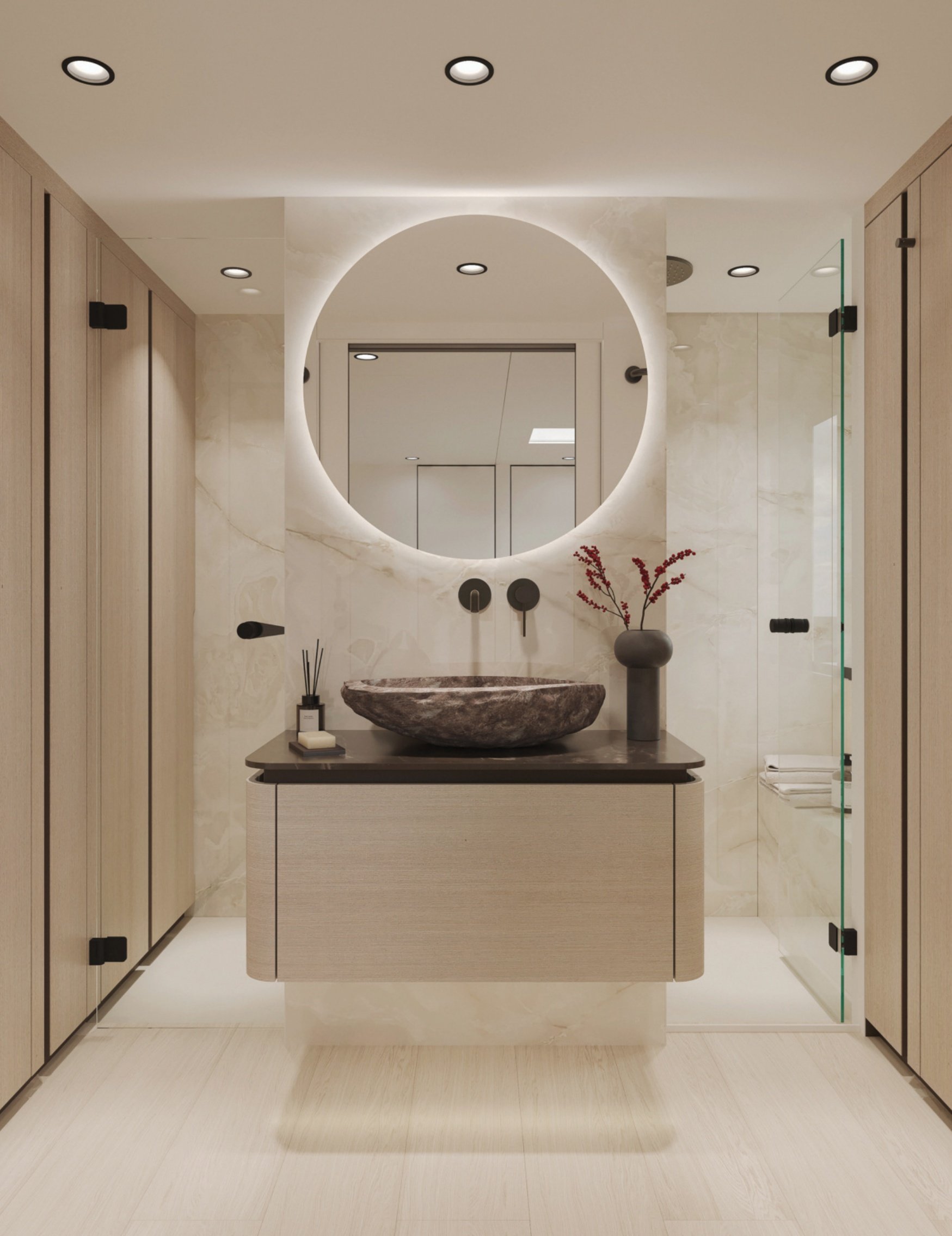 Enlarge : Master bathroom · Rendering